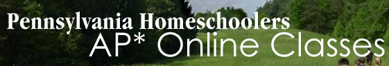 AP Online Classes (Pennsylvania Homeschoolers) logo